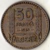 Алжир (Французкая колония). 50 франков 1949 года.