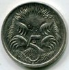 Австралия. 5 центов 1996 года.